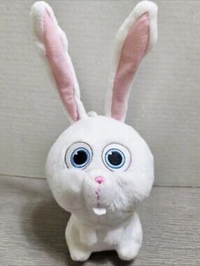 The Secret Life of Pets 9.5" Plush BUNNY RABBIT SNOWBALL Stuffed Toy White